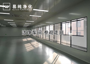 潔凈參觀走廊這樣設(shè)計(jì)大氣不？